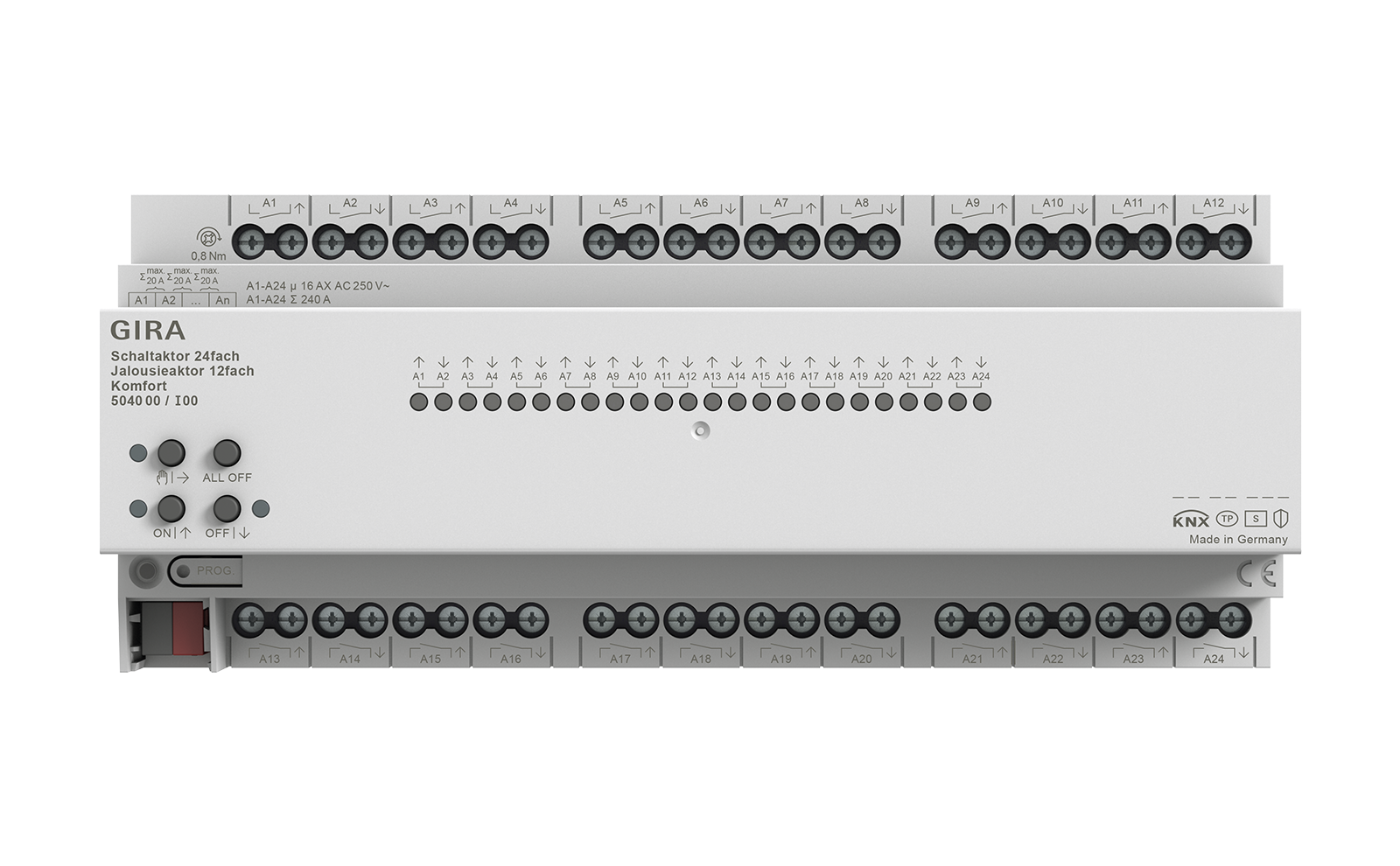 Gira KNX Schalt- und Jalousieaktor 6/3-fach 