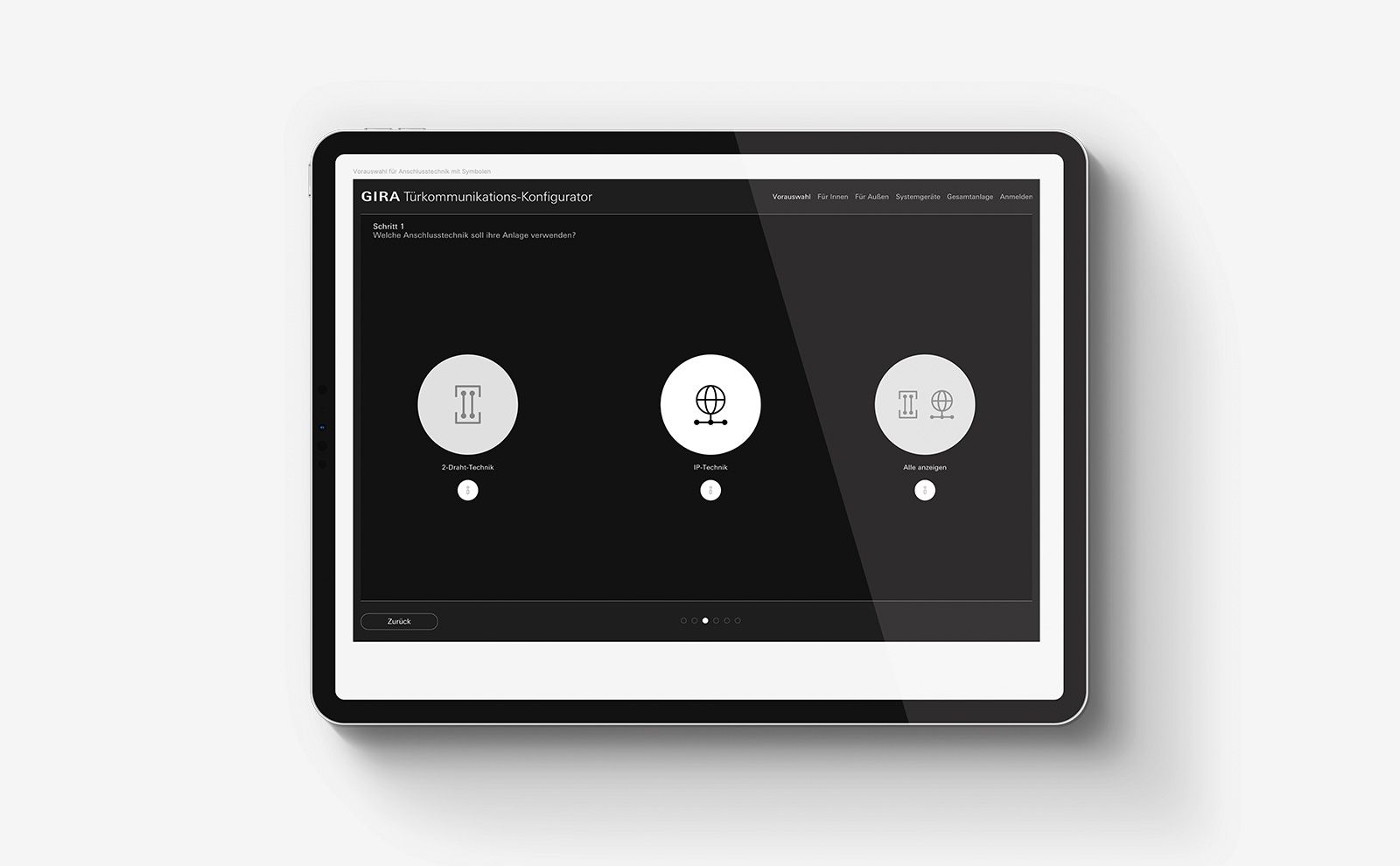 Türkommunikations-Konfigurator 