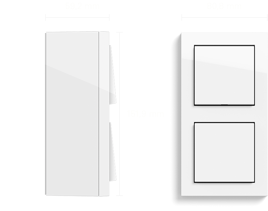 Gira E2 Aufputz Abmessungen 