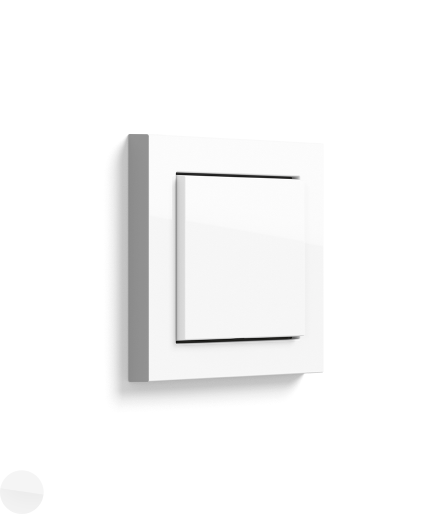 Gira E2 Reinweiß glänzend 