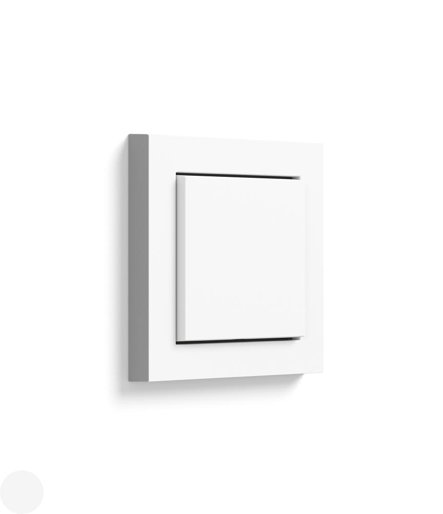 Gira E2 Reinweiß seidenmatt 