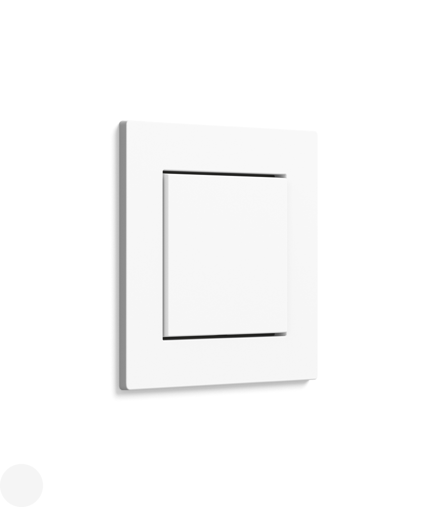 Gira E2 flacher Einbau Reinweiß seidenmatt 