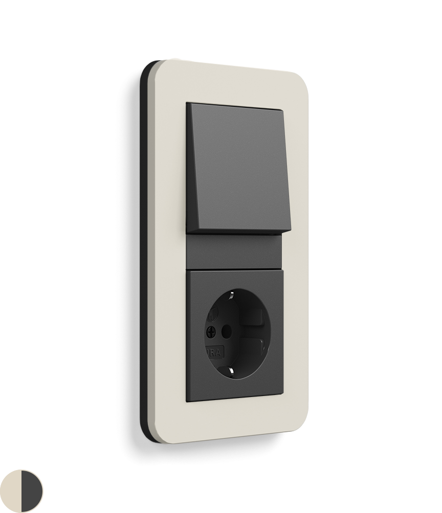 Gira E3 Sand Anthrazit 