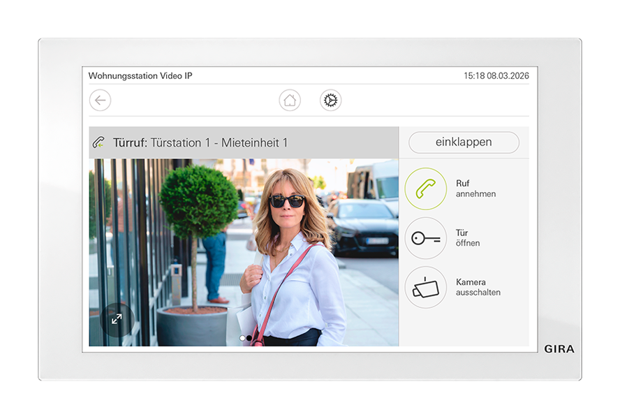 Gira Wohnungsstation Video IP 