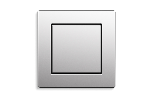 Gira E2 Edelstahl 1fach 