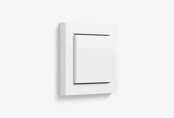 Gira E2 Reinweiß glänzend 